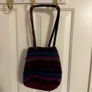 Brushed Wool Purse